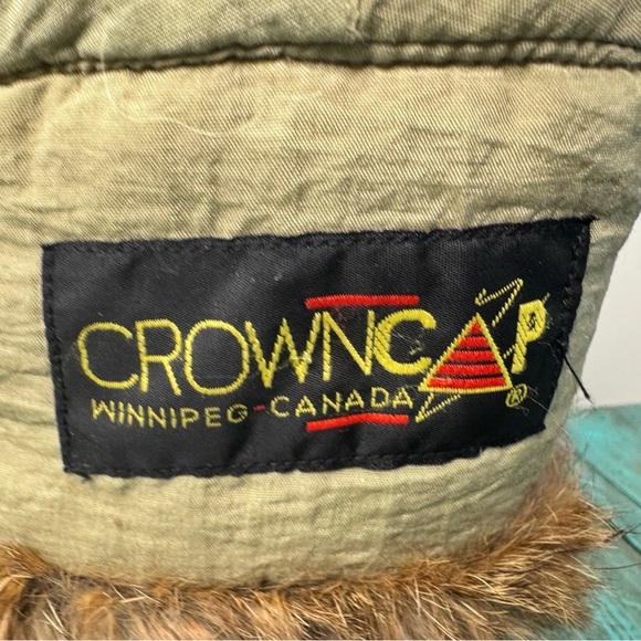 Crowncap Natural Rabbit Fur Trapper Hat Men's Size Large - Picture 4 of 11